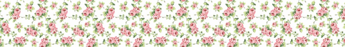 Papel de parede Floral com Rosas